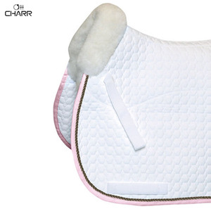 เบาะหนังแกะสำหรับฝึกขี่ม้า,ผ้าอานหนังแกะคุณภาพสูงขนาด69x 52ซม. - Product Image 4