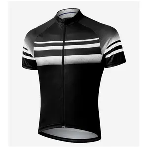 Ropa de ciclismo para hombre, camisetas de manga corta en blanco, venta al por mayor