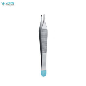 Adson Tissue Forceps Fine - 1 x 2 teeth - Stainless Steel Single Use Forceps - Product Image 4