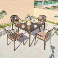 Table basse en plastique et aluminium, ensemble de Table légère, mobilier d'extérieur et de jardin, à Dressing, de luxe, offre spéciale