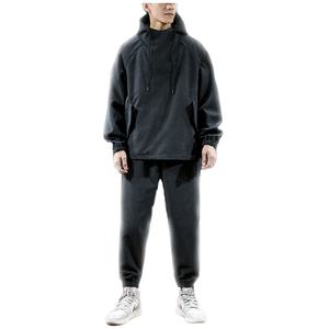 Hiver sportswear coton fitness pull à capuche de jogging survêtements set gym survêtement pour hommes - Product Image 1