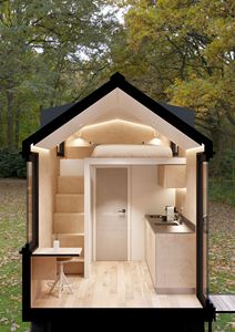 Casas de contenedores de acero sobre ruedas ADAY - Product Image 5