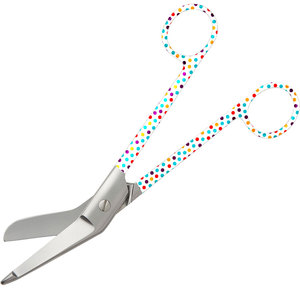 Ciseaux à pansement Lister en acier inoxydable de haute qualité de 5.5 pouces Instrument chirurgical manuel écologique pour les infirmières paramédicales EMT - Product Image 3