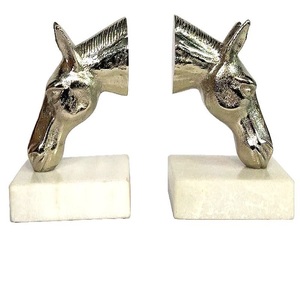 Sujetalibros Metálicos Decorativos Portátiles al por Mayor para Decoración de Escritorio de Oficina - Product Image 3