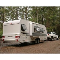 Système de glissement automatique qualifié CE pour caravane de remorque de 11m