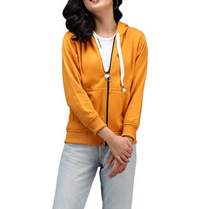 Wholesale Customized Plain Design Workout Crop Top Hoodies Pullover Sweatshirt Heavy <b>Weight</b> <b>Womens</b> Crop Hoodies - Product Image 5