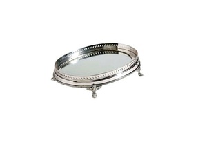 Unique Metal Customized-color Food Serving <b>Tray</b> Wholesale <b>Vanity</b> Gold Metal Serving <b>Tray</b> - Product Image 5