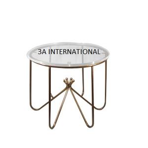 Mesa de centro de cristal, mesa de centro de último diseño, accesorios de muebles usados para el hogar, mesa de centro de cristal de Metal decorativa - Product Image 5