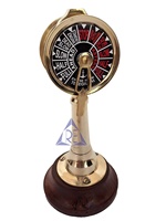 Antique nautique en laiton bateau moteur télégraphe Maritime Figurines à collectionner décor à la maison cadeau pour les amoureux ou les amis