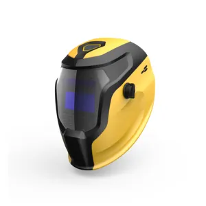 DX-980E 용접 헬멧 자동 어둡게 헬멧 용접 눈 보호 DIN 연삭 기능 98x80mm 뷰 114*133*9mm DIN4