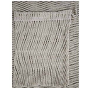 100% couleur naturelle maille filet dessiner chaîne produire des sacs de fruits réutilisables facile lavage soins sacs écologique durable confortable - Product Image 1