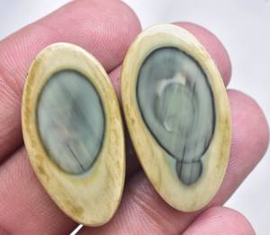 Par de gemas de jaspe Imperial Natural, lote combinado de jaspe Imperial, venta al por mayor, Lo - Product Image 5