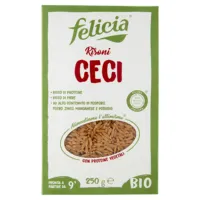 최고의 이탈리아 품질 글루텐 무료 250gr risoni 100% chickpeas 유기농 파스타 소매