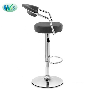 <span class=keywords><strong>Chaise</strong></span> <span class=keywords><strong>de</strong></span> <span class=keywords><strong>bar</strong></span> noire WS98121, hauteur réglable avec coussins <span class=keywords><strong>de</strong></span> dossier, tabourets <span class=keywords><strong>de</strong></span> <span class=keywords><strong>bar</strong></span> ronds pour cuisine, chaises hautes <span class=keywords><strong>de</strong></span> cuisine, vente en gros, cuir PU - Product Image 5