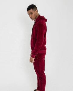 new design custom private label velvet jogging tracksuit - Product Image 2