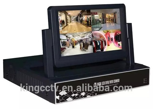 Горячая распродажа 7 дюймов AHD  XVR со встроенным ЖК-монитор HK-XVR1008M