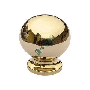 Brass Ball Cupboard Knobs <b>Small</b> Handmade Solid Cabinet Pull Custom Bulk India Manufacturer Gold Polished Metal <b>Drawer</b> Knob - Product Image 1