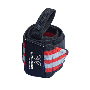 Muñequeras de ajuste cruzado de alta calidad Nuevo logotipo personalizado Levantamiento de pesas Muñequeras Gimnasio Culturismo Muñequeras para unisex. - Product Image 6