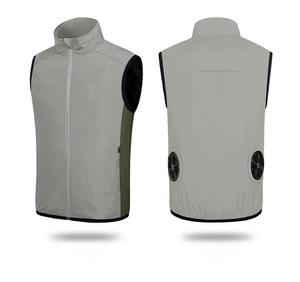 Veste de sport pour femme, vêtements avec ventilateurs, protection solaire, manteau de réfrigération, blanc, vente en gros, été - Product Image 4