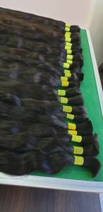 Excelencia al por mayor natural recto pelucas de cabello humano virgen 613 humano paquetes de pelo y pelucas - Product Image 5