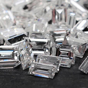 Melee Diamond D E F Color VVS ความบริสุทธิ์ขัดเงา,ทรงหลวม0.60ถึง0.69กะรัตขัดเงาแฟนซีเจียระไนได้ดีเยี่ยมแล็บปลูกเพชร - Product Image 1