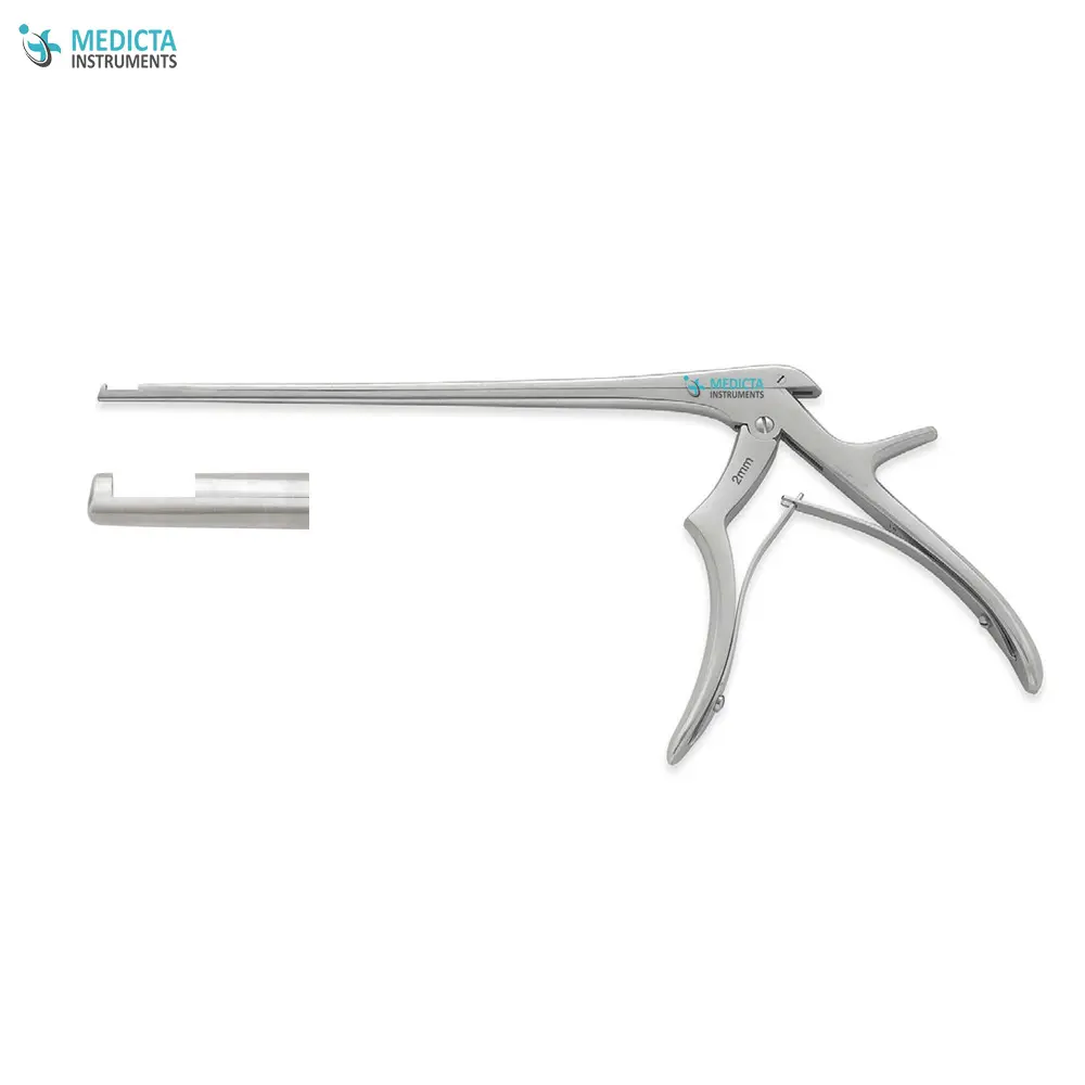 Kerrison Laminectomy 펀치 18cm/7 "4mm 90 상향 턱