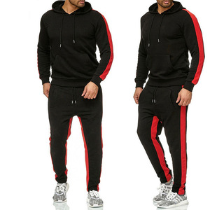 Conjunto Deportivo MIRAJ INTERNATIONAL para Hombre, Pantalones Deportivos con Capucha de Poliéster/Algodón de Color Sólido, Secado Rápido, Resistente al Agua y Transpirable - Product Image 4