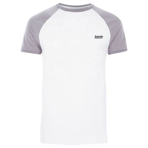 T-shirts en coton jersey pour hommes, personnalisables, de haute qualité, à manches mi-reglan, vierges, confortables, coupe régulière, séchage rapide, pour le sport, vente en gros - Product Image 6