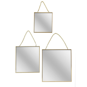 IRON <b>WALL</b> DECORATIVE <b>MIRROR</b> - Product Image 6