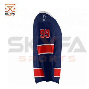 เสื้อฮู้ดฮอกกี้ระบายอากาศสำหรับผู้ชาย,เสื้อเจอร์ซีย์พิมพ์ลายฮ็อกกี้น้ำแข็งระเหิดแบบกำหนดเอง - Product Image 3