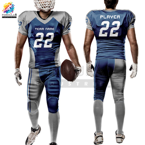 Uniformes de Fútbol Americano Personalizados de la Mejor Calidad de Formula1 Industries con Diseño Transpirable para Adultos Unisex - Product Image 2