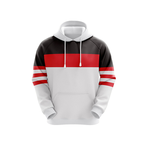 Sweat à capuche d'hiver pour homme en polyester/coton de haute qualité, personnalisé, respirant, avec impression numérique et broderie - Product Image 4