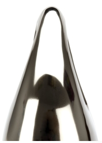 Urne funéraire commémorative pour adultes et animaux de compagnie en forme de larme argentée souvenir en métal fini laiton fabriqué à la main pour mémorial funéraire-Radiance - Product Image 2