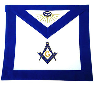 MAÎTRE MASON CUIR LOURD SYNTHÉTIQUE LUXE BLEU CHENILLE - Product Image 3