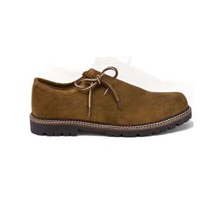 Traje Oktoberfest Hombres tradicionales Zapatos bávaros Zapatos personalizados marrón oscuro - Product Image 6