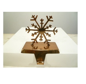 Red Snowflake Metal <b>Stocking</b> <b>Holder</b> Hanging <b>Holder</b> <b>Christmas</b> Decorative Item for Home <b>Christmas</b> New Year Party Decor - Product Image 5