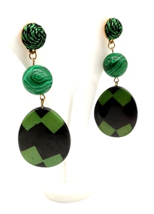 Pendientes de aro de borla de seda dorada Vintage para mujer, joyería de moda Bohemia en capas superiores, precio al por mayor - Product Image 4