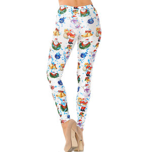 GAF Logo personnalisé Pantalon de yoga solide à impression numérique pour femmes Leggings respirants taille haute pour l'entraînement et le levage des fesses - Product Image 3