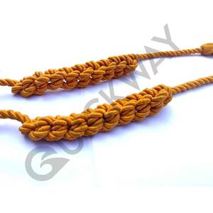 Nuevo diseño personalizado Bugle Cord personalizado Color oro sólido Mejor Precio Razonable venta fabricación a granel Bugle Cord - Product Image 3