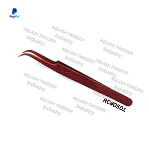 NQLASH — pincettes pour Extension de cils, embout de 90 degrés, poignée en diamant, couleur or et blanc, NQLASH - Product Image 4