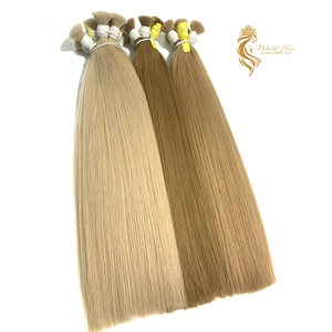Machine à double trame 100G de cheveux humains vierges vietnamiens Remy de haute qualité en vrac en gros - Product Image 1