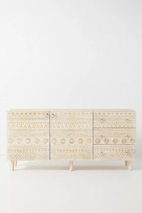 Aparador bohemio tallado de estilo antiguo de madera, mueble de lujo, rústico, nuevo diseño, alta calidad, Exportación de la India - Product Image 2