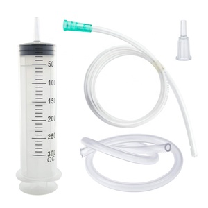 350ml Syringe 250ml Plastic Sprayer Large Syringe With Plastic Tube And Catheter For Lab Industry Garden And Pet Feeding (250ml 350ml