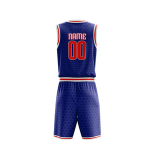 Uniforme de basket-ball fabriqué par des professionnels, matériau durable en polyester, anti-rides, uniformes de basket-ball pour hommes - Product Image 6