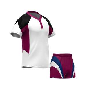 Uniformes de Rugby Personalizados de Alta Calidad, Transpirables, de Tallas Grandes, con Impresión por Sublimación - Product Image 5
