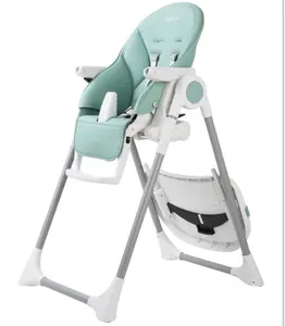 Ivolia cadeira alta de plástico para crianças, cadeira portátil para alimentação de bebês e crianças