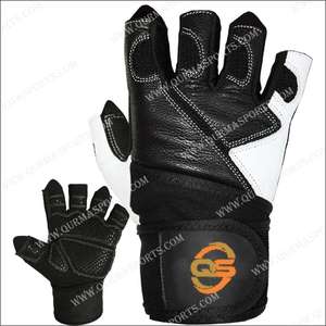 Guantes de gimnasio antideslizantes unisex con cuero transpirable para entrenamiento físico, levantamiento de pesas, muñequeras, goma rosa y negra - Product Image 5