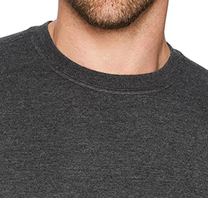 Sudadera personalizada para hombre, de lana y cuello redondo, grueso y pesado - Product Image 6