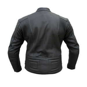 Chaqueta de Motociclista Personalizable de Cuero Vacuno, Chaqueta de Carreras con Protección CE para Motociclistas - Product Image 2