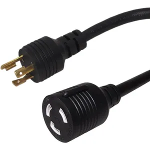 1ft NEMA L6-20P à NEMA L6-30R Câble D'alimentation-12AWG SJT (250V 20A)